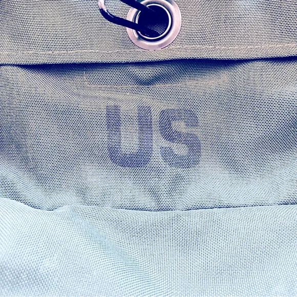 US Military Canvas Army Green Duffel Bag Rucksack Backpack - Picture 3 of 8